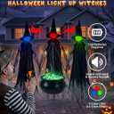 Halloween Witches Outdoor, 4.2 FT Set of 3 Witches Holding Hands