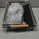 REALINN Under Sink Organizer, Height Adjustable Under Sink Organizers and Storage, 2 Tier Pull Out Drawer Cabinet Storage for Kitchen Bathroom, 1 Pack (Black)