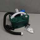 Balloon Pump 3-in-1 Electric Air Pump for All Balloons& Inflatables, Triple Inflating Ports for Latex 260q Foil Mylar Balloon Inflation, Quick-Fill Inflator Deflator for Pool Floats Air Beds (Green)