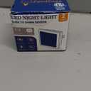 Blue Night Light,JandCase Blue Nightlight[2 Pack],0.3 Watt LED Night Light with Dusk-to-Dawn Light Sensor,Plug in Nitelight for Gaming Room,Bedroom,Corridor,Hallway,Non-dimmable