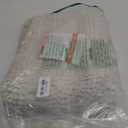 H.VERSAILTEX Bath Rugs for Bathroom Non Slip Bath Mats Extra Thick Chenille Striped Rug 20" x 32" Absorbent Non Skid Fluffy Soft Shaggy Washable Dry Fast Plush Mat for Indoor, Bath Room, Tub - Ivory