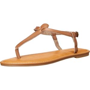 Amazon Essentials Women's Casual Thong Sandal with Adjustable Ankle Strap, 8.5