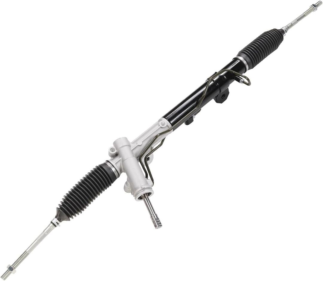 DICMIC Power Steering Rack & Pinion Assembly with Boot Compatible with 2007-2012 Dodge Caliber 2007-2017 Jeep Compass 2007-2010 Jeep Patriot Replace# 5105046AB, 22-383