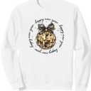 NYE Disco Ball Sweatshirt, Large