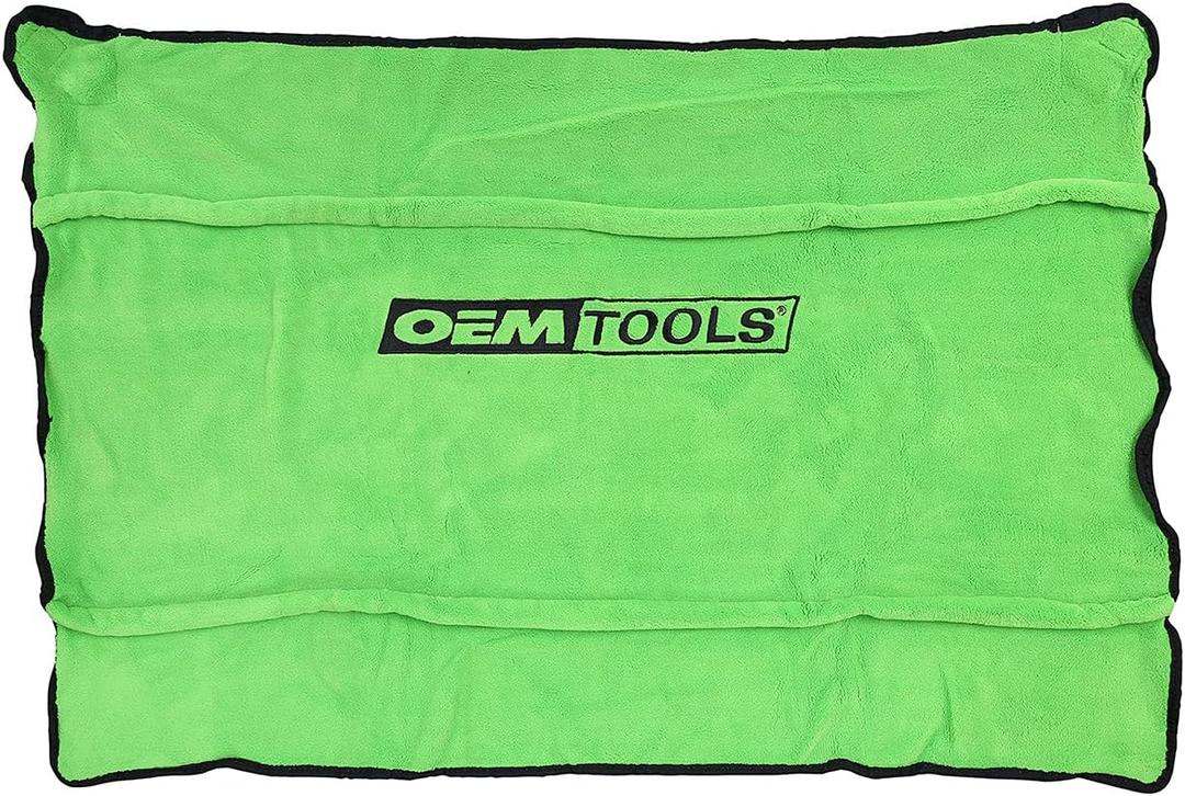 OEMTOOLS 24899 Soft Fender Cover for Mechanics, Stocking Stuffers, Gifts for Men, Dad Gifts, Magnetic Fender Cover Protection for Car, 42" x24 Fender Protector, Removable Magnets (One Size)