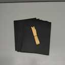 10pack Gift Boxes with Lids, 6.5''x6.5''x2'' Black Gift Boxes For Presents, Paper Boxes Gift Boxes with Ribbon for Birthday Wedding Party Chocolate Candy