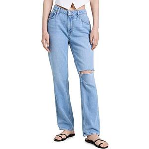 PAIGE Women's Chamomile Destructed Jeans, Size 30