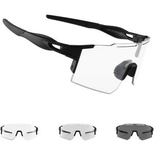 OULAIQI Cycling Sunglasses Polarized Sunglasses for Cycling Men Women with 1 Lens or 3 Interchangeable Lens Baseball Glasses (Bsp-gray) OULAIQI Cycling Sunglasses Polarized Sunglasses for Cycling Men Women with 1 Lens or 3 Interchangeable Lens Baseball Glasses (Bsp-gray)