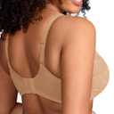 HSIA Minimizer Bras for Women Enchante Lace Underwire Bra for Heavy Breast (Beige), 38D