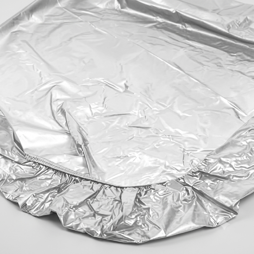 Kwik-Cover 3096PK-W 30'' X 96'' Kwik-Cover - White Fitted Table Cover (1 full case of 50)