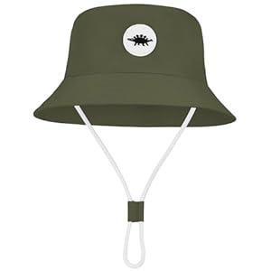 Zando Baby Sun Hat UPF 50+ Sun Protective Adjustable Wide Brim Infant Bucket Hats Outdoor Beach Swim Boy Girl 0-4 Years (6 Months)
