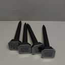 Snake & Mole & Skunk & Rabbit Repellent Solar Powered, Ultrasonic Deterrent, IP65 Waterproof, to Get Rid of Gopher, Groundhog, Rodent, Chipmunk, Raccoon, and Vole for Lawn & Garden, 4 Pack