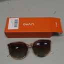 Livho Polarized Sunglasses, Retro & Oversized Shades for Women with Round Lenses