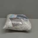 Nestl 2 Pack Toddler Pillow for Sleeping 13 x 18, Small Kids Pillow for Travel, Car, School, Nap, & Toddler Bed, Machine Washable Soft Cotton Child 2 Year Old and Up - White