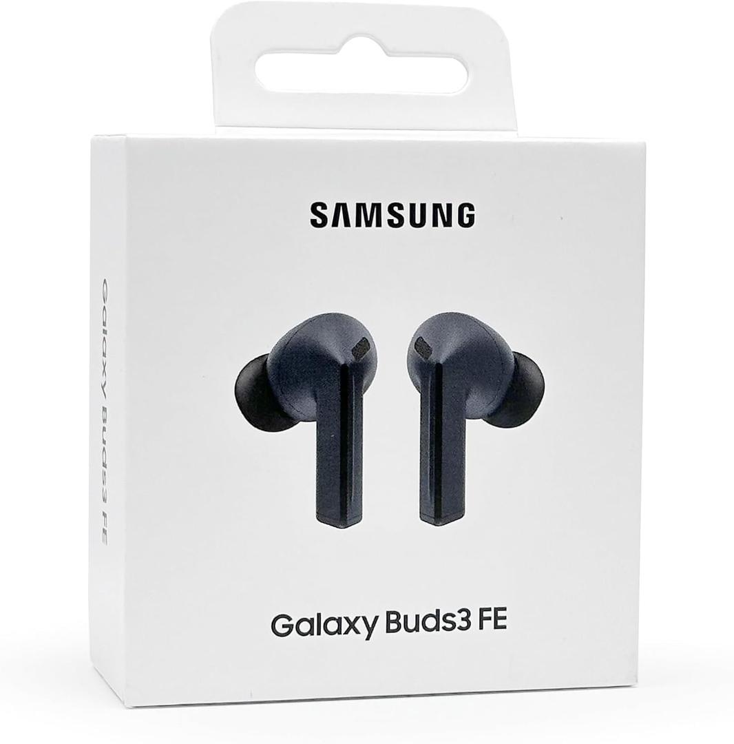 Samsung Galaxy Buds 3-FE (2025) True Wireless Bluetooth Earbuds, Active Noise Cancellation, Clear Calls, Long Lasting Battery, Hands Free AI, Latin American Stock SM-R420NZKALTA - (Black)
