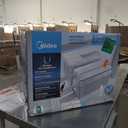 Midea 8,000 BTU U Shaped Smart Inverter Window Air Conditioner - Cools 350 Sq Ft, Ultra Quiet with Open Window Flexibility - Alexa/Google Assistant Compatible - 37% Energy Savings, Remote (Updated)