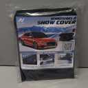 Autovir Windshield Snow Cover for Ice and Snow – Car Windshield Cover for Winter Frost, Ice & Snow Protection – Waterproof Frost Shield Windshield Protector for Cars, SUVs & Trucks (69x42 inches)