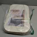 efluky Slim Laundry Basket with Lid, Narrow Laundry Hamper with Removable Bag, Skinny Dirty Clothes Basket with Bamboo Handles for Bathroom, Bedroom & Laundry Room, 75L Beige