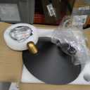 KCO Lighting Farmhouse Matte Black Barn Pendant Light 1-Light Mid Century Dome Pendant Lighting Industrial Cone Hanging Light Single Kitchen Island Light Fixture for Dining Room (Black)