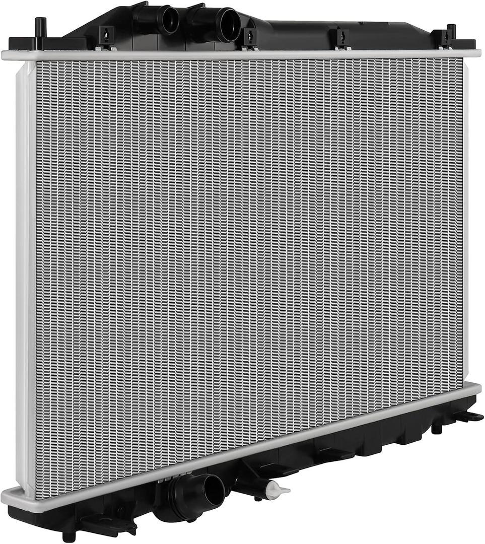 SCITOO Full Aluminum Radiator Replacement for 2006 2007 2008 2009 2010 2011 for Honda for Civic Sedan 1.8L 2922 Plastic Radiator
