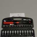 Torque Wrench Bicycle,1/4 inch drive 2.3-24.9 N.M/20-220IN.LB, Bike Torque Wrench Set,30PCS Click Torque Wrenches with 1/4 Ratchet Wrench, Extension Bar, Sockets for Bicycle