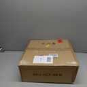 VONLUCE Modern Chandeliers, 18" Drum Chandeliers with 2-Layer Fabric Shade, 4-Light Pendant Light Fixture with E26 Bases, Light Fixture for Dining Room Bedroom Living Room, Linen Shade & Brass Finish (Brushed Gold)