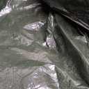 Amazon Basics Waterproof Camping Tarp, 9.5 Feet x 11.3 Feet, Dark Green