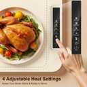 Warming Mat for Food Electric Warming Tray with 4 Temp Settings & Timer, Portable Rollable Food Warming Mat for Countertop Ideal Food Warmer for Buffets, Parties, Family Gatherings Use