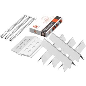 Genesis Grill Parts for Weber E310 E320 E330 S310 S320 S330, 17.5 Flavorizer Bars 7620 Heat Deflector 7622 Burner Tube 62752 for Weber Genesis 300, Grill Replacement Parts for Weber 7620 7622 62752