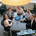 Word Game Family Board Games for Kids & Adults with 2 Modes,220 Topic Categories 24 Letters Pressing Games,Fun Fast-Paced Learning Game with English Pronunciation for Boys Girls Age 3+,35 Cards,Blue