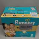 Pampers Swaddlers Diapers, Size 3 (13-26 lbs), 136 Count, Absorbent, Keeps Baby Dry and Comfortable, Skin Safe Disposable Baby Diaper 