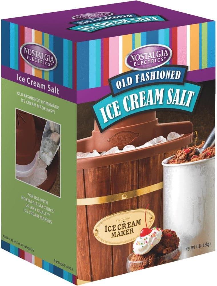 Nostalgia ice Cream Rock Salt, 4lb, Tub