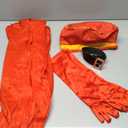 Men Costume Red Cloak Top King Hat Outfits Halloween Farquaad Unisex Costume Cape Cloak Full Set Cosplay (3X-Large)