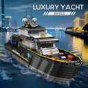 Reobrix Luxury Yacht Building Block Set for Adult 66103, Cruise Ship Building Toy Boat Model Kit, Yacht Collectible Display Decorations Gift for Adult Boys Girls Kids 14+ (4421PCS), Large