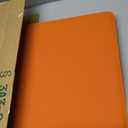 Toploader Binder,16 Pocket Top Loader Binders for 3" x 4" Rigid Cards,Toploader Card Binder for Hard Plastic Top Loaders,Holds 640 Top Loaders(Orange)