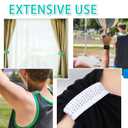 2 Pairs Softball Sleeve Holders, Sleeve Holders for Sports, Softball Shirt Ties for Sleeves, Breathable Mesh Adjustable for Tennis, Football, Basketball, Baseball, Finishing Unisex