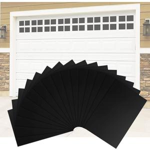 16 Pcs Magnetic Garage Door Windows Decorative Hardware Kit for Car Garage Door Magnetic Faux Windows Looks for Car Garage (16 Pcs)