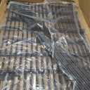 8 Panels No Dig Tall Garden Fence with Gate  48" H X 21' L Rustproof Metal Dog Fence Outdoor for Yard, Decorative Animal Barrier Fence for Pet, Garden Border, Patio, Flower | Temporary Fencing