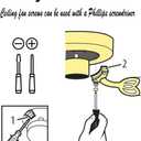 42' Replacement Ceiling Fan Blades Arms -5PSC (Golden).