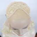 Aimole Short Curly Lace Front Wigs Blonde Women Wig Synthetic Hair Cosplay Costume Halloween Party Daily Everyday Wear Wig Heat Resistant (613 Blonde)
