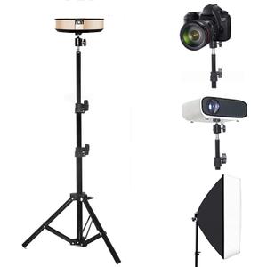 Tripod Stand, Mini Projector Stand,Lightweight Portable Projector Photography Stand Camera Tripod Adjustable Height 20" to 61" Floor Stand Holder, inculded 360 Rotatable Head Ball (Withstand 3pound)