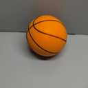 Silent Basketball Size 3 Gift Packaging Birthday Indoor Foam Ball (7" Orange) | Quiet Dribbling for Summer Training Quiet Dribbling & Hoop Games