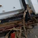 Fab Glass and Mirror Grid Pattern Fixed Tempered Glass Shower Wall Panel with Protection Coating, 3/8" Clear Shower Screen 24" X 76" Matte Black