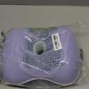 Knee Pillow for Side Sleepers - Smooth Spine Alignment Pillow, Memory Foam Knee Pillows for Back Hip Pain, Spine Aligning, Sciatica, Surgery Recovery, Pregnancy (Purple-regular)