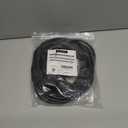 K KASONIC - 31FT Christmas Lights Outdoor Extension Cord with Mutil Outlets, ETL Listed Heavy Duty Electrical Cord with Protective Covers, Weatherproof Extension Cord for Outside, 16AWG/1625W, Black