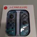 Controller for Nintendo Switch, Replacement with Wireless Nintendo Switch Controller, L/R Controllers Support Motion Control/Dual Vibration/Wake-up/Screenshot