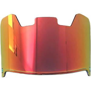 Football Visor - Football and Lacrosse Helmet Eye-Shield (Red)