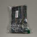 RABUSOFA Christmas Pillow Covers 20x20 Inch Set of 2 Indoor Outdoor Waterproof Scottish Tartan Plaid Classic Throw Decorative Cushion Cases for Christmas Decor Decorations Couch Patio Dark Green