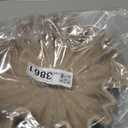 12" Large Decorative Bowl decor - Beige Scalloped Decorative Bowls for Home Decor - Organic Fluted Modern Home Decor,Ruffle Decor key bowl,bowl for keys,Artificial Stone Beige