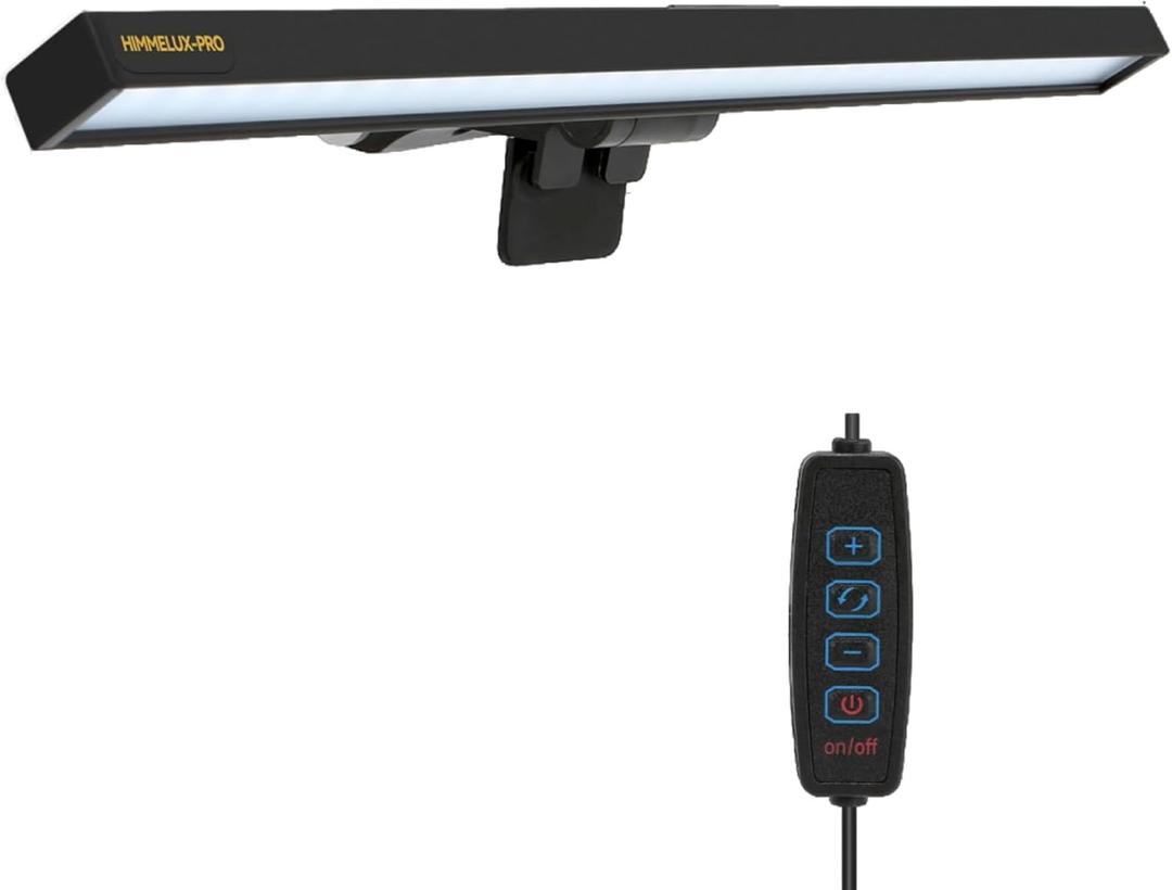 Led Desk Lamp for Office Home Computer Monitor Light Bar USB Powered Monitor Lamp Adjustable Color Temperature Brightness Laptop LED Screen Light Bar USB reading light bar for Game Reading Accessories